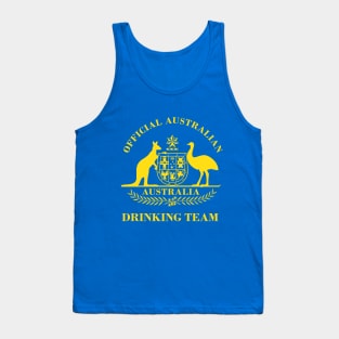 Official Australian Drinking Team Tank Top